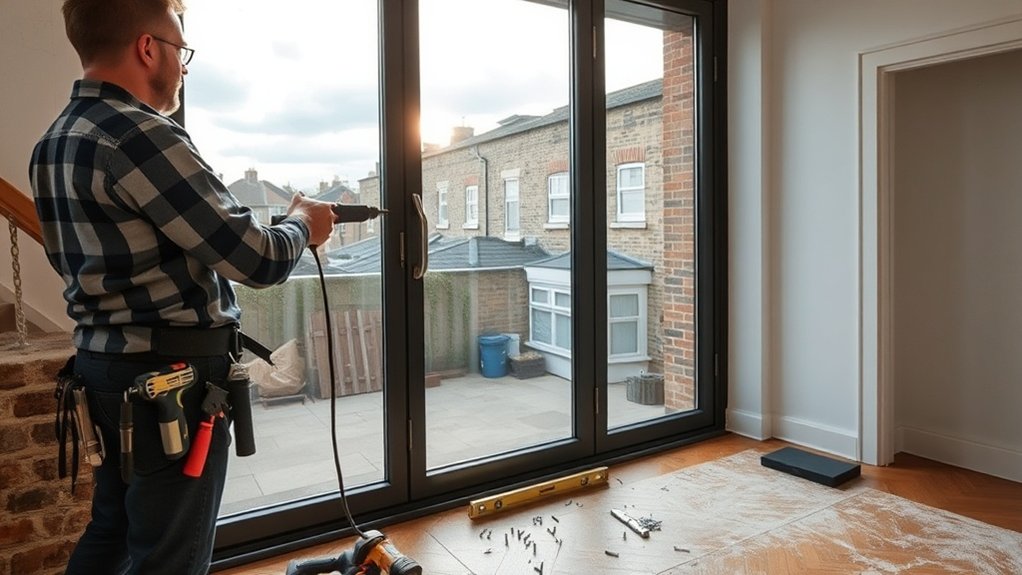 Aluminium Door Installation Parson's Green