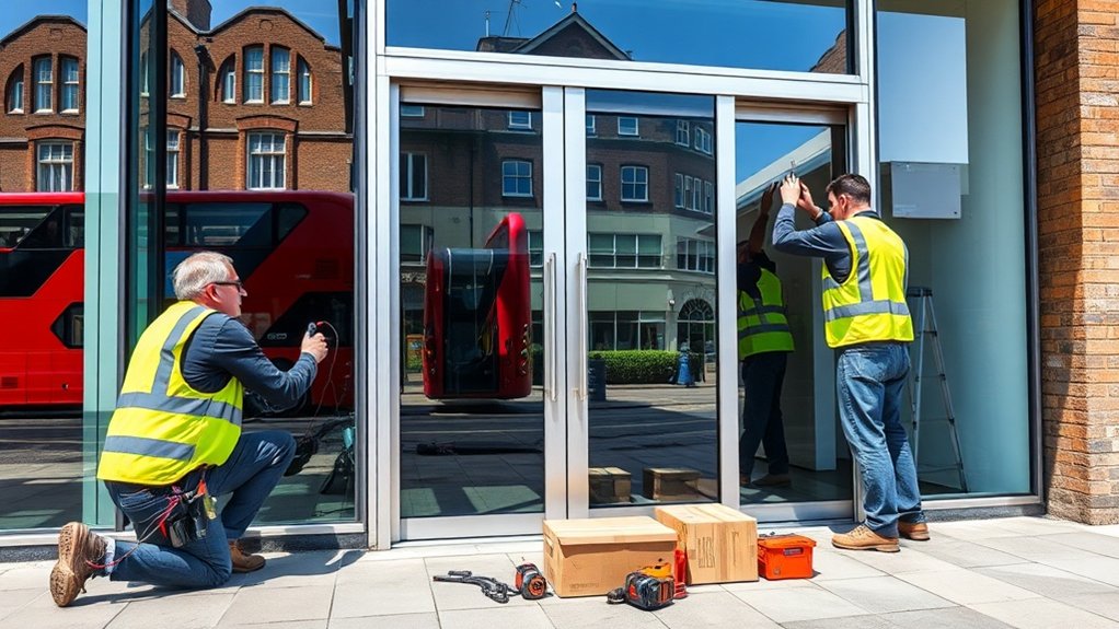 Automatic Door Installation Parson's Green