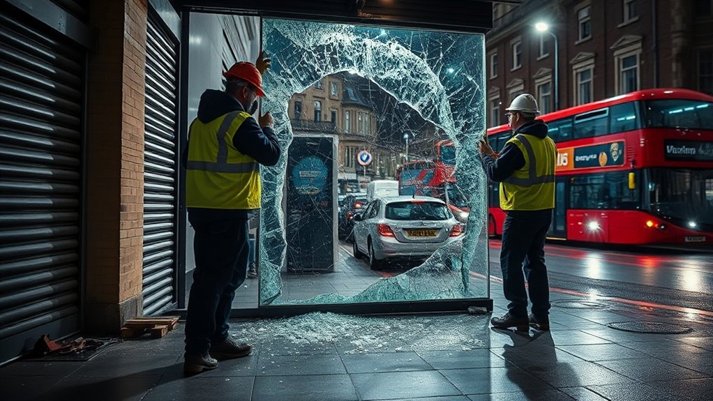 Emergency Shop Front Repair Parson's Green