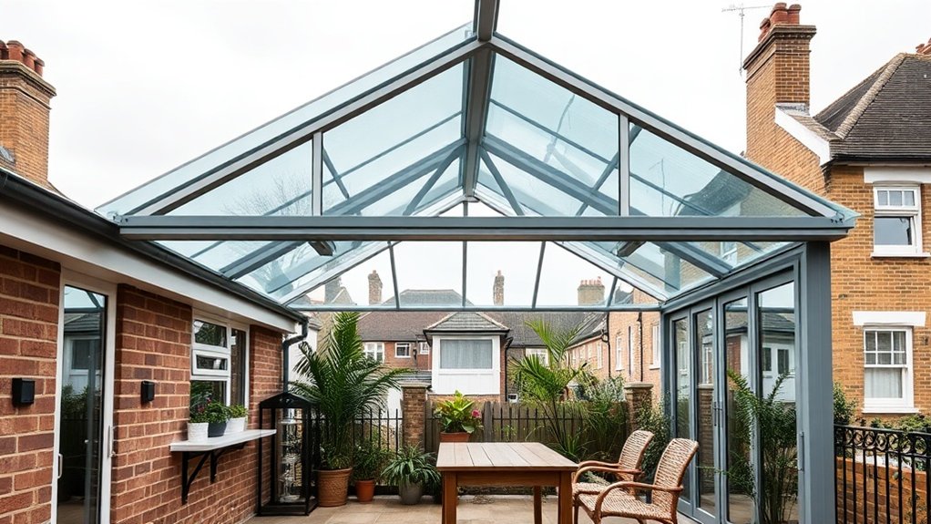 Lean-To Glazing Parson's Green