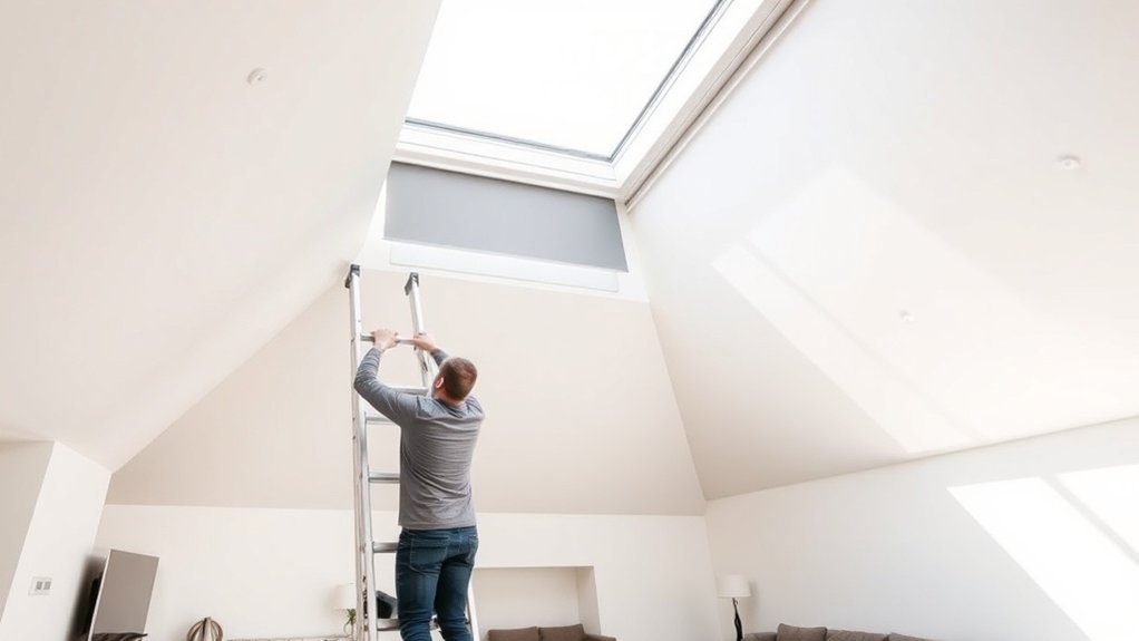 Skylight Blinds Installation Parson's Green